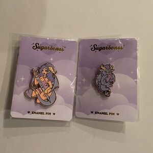 Year of the Dragon Sugarbones January 2024 patreon deluxe tier pins